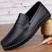 Men's Business Casual Shoes, Soft-Soled Loafers, Men's Large Size 46_vogvips.com