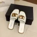 Large Size Shoes Suriname Hot Selling Flat Slippers Women's Metal Buckle Beach Sandals_vogvips.com