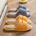 Spring And Autumn Linen Slippers For Women, Four Seasons Indoor Home Use, Cotton And Linen, Soft And Comfortable, Non-Slip, Summer Couples, Men_vogvips.com