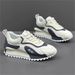 Men's Sneakers 2025 New Breathable Trendy Mesh All-Match Thick-Soled Heightened White Sports Casual Old Running Shoes_vogvips.com