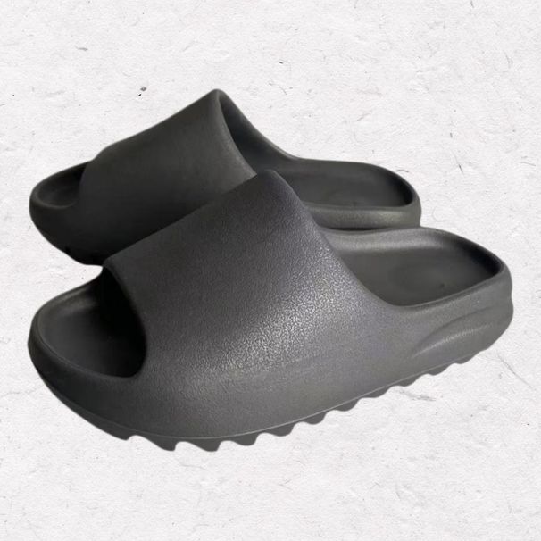 Comfy Thick Sole Cloud Slippers Non Slip Waterproof Eva Slides For Home Beach Daily Wear_vogvips.com