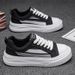 Men's Lightweight Breathable Casual Sneakers For Summer - Round Toe, Mesh Upper, Rubber Sole, Comfortable Low-Top Shoes For Tennis And Everyday Wear_vogvips.com