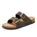 2026 Summer Luxury Cork Mules Retro Buckle Casual Beach Slippers For Men And Women_vogvips.com