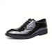 New Large-size Casual Leather Men, British Korean Style, Suitable For Weddings And Grooms, Hairstylist Fashion_vogvips.com
