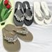 Fashion Flip Flops Women Summer Glass Diamond Slippers Women's Daily Outwear Anti Slip Wear-resistant Slippers Designer Sandals_vogvips.com