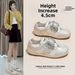 Women's White Sneakers Height Increasing Thick Soled Velcro Casual Sports Versatile Single Shoes Spring Summer New Style_vogvips.com