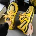Yellow Chunky Sneakers Men Trendy Versatile Designer Shoes Man 2025 Breathable Comfy Men's Casual Sneakers_vogvips.com
