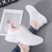Women's Running 2023 Autumn New Korean Style Versatile White Student Casual Sports Shoes For Women_vogvips.com