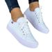 Trade Leisure Fashion Skateboard Shoes Lace-up Outdoor Fashion Women's Shoes Summer_vogvips.com