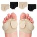 Women's Forefoot Pads For Dance & Daily Wear – Non-Slip Ballet/Latin Practice Socks (Black, Nude) – XS To XL For Shoes/Boots_vogvips.com