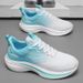 Men's Breathable Mesh Running Shoes - Lightweight Cushioned Sneakers For Sports & Casual Wear Shock Absorption Casual Couple Shoes_vogvips.com