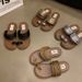 Unique Design Slip-On Toe For Women Summer 2025 New Style To Match Skirts Beach Flat Roman Sandals_vogvips.com