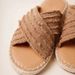 Women's Plus Size Flat Beach Sandals Brown Suede PU Rope Sole Bohemian Fisherman Style_vogvips.com