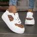 DJSUNNYMIX Thick Bottom Soft Sol Comfortabl Sports For Womn Outdoor Casual Womn's Shos Round To Mid Hl_vogvips.com