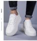 Invisible Inner Heightening Men's Shoes Thick-soled Heightening Shoes Men's Casual Little White Shoes Sports Shoes Board Shoes Round Head_vogvips.com