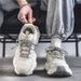 Euro Step Putian 2025 New Summer Breathable Trendy Casual Sports Men's Mesh Running Height-Increasing Dad Shoes_vogvips.com