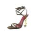 gold Letter Sandals For Women 2026 New European And American Style Elegant Cross-Strap Open-Toe Thin Heel Sexy Mature_vogvips.com
