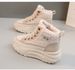 Neue Winter High-top Frauen Schuhe Mit Samt Baumwolle Schuhe Warm Zu Halten, Lamm Wolle Dicke Sohlen Erhöhen_vogvips.com