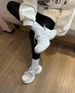 Paris Spider Web Thick-soled Dad Shoes For Women With Short Stature, Breathable Mesh Upper, Comfortable Leisure Sports Shoes_vogvips.com