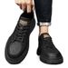 2025 New Autumn Genuine Leather Casual Black Low-top Martin Boots Men's Work Sports Safety Shoes_vogvips.com