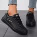 Baasploa Casual Leather Platform Sneakers For Women Classics Comfort Skateboarding Shoes Non-Slip_vogvips.com