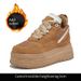 Women's Shoes New Northeast Snow Boots Women's Winter Fur And Velvet Warm Non Slip Genuine Leather Short Tube Thick Soled Cotton Shoes_vogvips.com