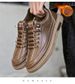 Winter New Cotton Boots 2025 Men's Fashion And Versatile Low-top Leather Shoes Flat Board Shoes For Men_vogvips.com