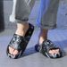 Slippers Men, Trendy Wearing The Outside, With A Thick Sole That Feels Like Stepping On Feces. Non Non Slip Bathroom_vogvips.com