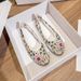 Autumn Mesh Shoes Fashionable Embroidered Flowers Flat Shoes Breathable Round Toe Shallow Mouth Ballet Shoes_vogvips.com