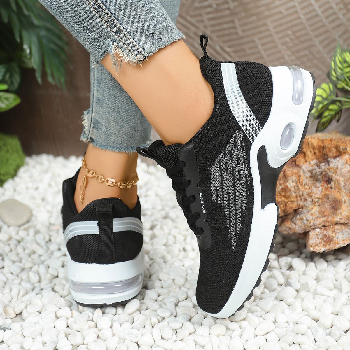 Women's New Style Upper Running Trendy Korean Version Large Size Sports Casual Shoes Cross-border_vogvips.com