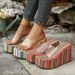 thick-soled Round-toe Transparent One-strap And Style Summer New Colorful_vogvips.com