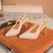 Qianluhui Suede Platform High Heels Petite Women, Height-Increasing Shoes With Thin Heel And Pointed Toe For_vogvips.com