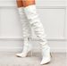 2020 New Women's Shoes Pointed Toe Patent Leather High Stiletto Heel Long Boots Women Yxb2443-1_vogvips.com