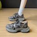 Dad Shoes Female Student Sports Running Shoes Casual Shoes Platform Height Increase_vogvips.com