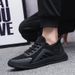 Euro Step Men's Mesh Sports Casual Lace-up Soft Sole Trendy Versatile Comfortable Stylish Lightweight Breathable Shoes_vogvips.com