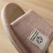 2023 Summer New Linen Slippers For Men Indoor Home Non-Slip All-Season Cotton Linen Slippers For Women Silent_vogvips.com