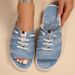 Women's Shoes Large Size Slippers For Women Summer Lace Up Fish Mouth Women's Shoes_vogvips.com