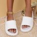 Summer Thick Platform Cloud Slippers Women Non Slip Shower Flip Flops Bathroom Super Soft Comfy Home Pillow Slides_vogvips.com