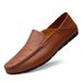 Men's Round Head Foot Non-slip Single Shoes Men's Casual Cortex Embossed Men's Shoes_vogvips.com