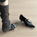 Lambskin Retro Niche Design Studded Lace Up Sexy Flats Women's Pointed Toe Stiletto Heel Wizard Shoes Early Spring_vogvips.com
