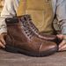 Martin Boots Men's Shoes Retro Leather Boots Shoes Men's High Top Boots Men's_vogvips.com