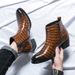Lace-Free No-Tie Casual Men's New High-Top Slip-On Business Leather Shoes 2025 Popular_vogvips.com