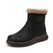 New Snow 2025 Winter Plush Warm Casual Short Boots Versatile Women's Color Polished Fashion Shoes_vogvips.com