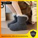 5cm Height Increasing Furry Snow For Women Thick Sole 2025 Winter New Niche Cotton Shoes Warm Fleece Short Boots_vogvips.com