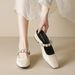 Half Slip Sandals For Women French Style Chunky Heel Rhinestone Slip On Summer Outer Wear Closed Toe 6 Summer 958_vogvips.com