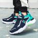 Non-slip Thick Soles Lace-up Velcro Booster Running Shoes For Boys_vogvips.com