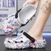 Plus Size 47 Summer Men Sandals Clogs Outdoor Garden Clogs Hole Shoes Male Casual Shoes Water Shoes Comfort Home Soft Slippers_vogvips.com