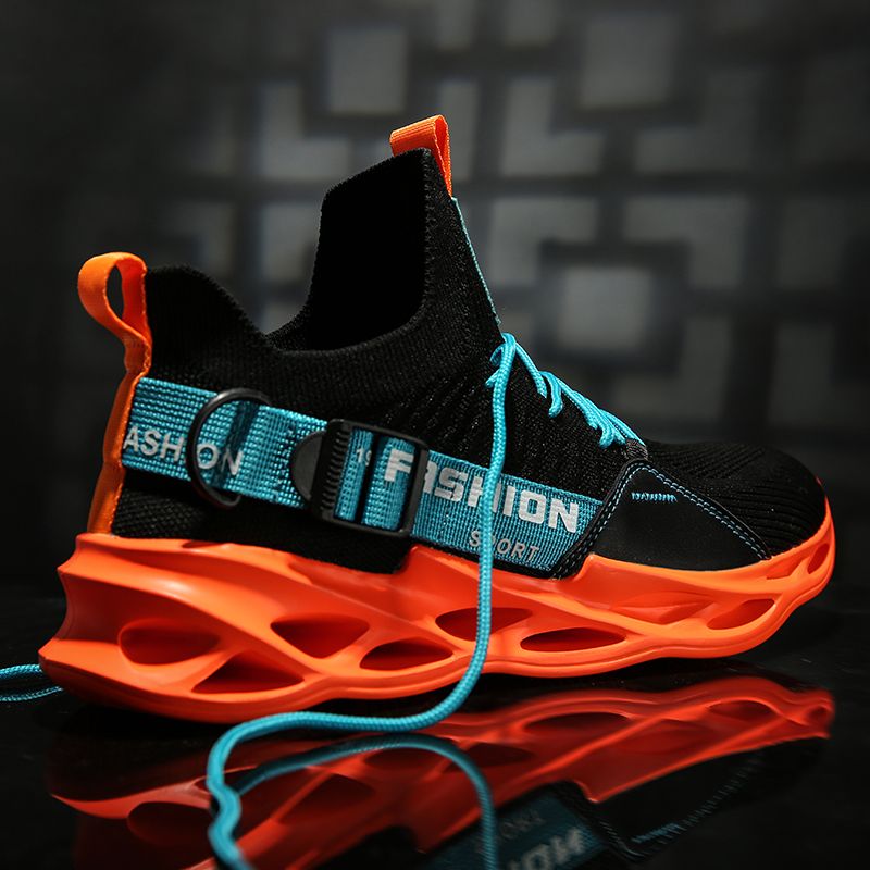 High-quality Men Sneakers Brand Designer Sports Training Shoes Outdoor Sneakers Non-slip Walking Breathable Shock Sneakers_vogvips.com