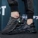 Men Sports Running Jogging Shoes Casual Sneakers Outdoor Breathable Mesh Women Light Shock-absorption Black Tennis_vogvips.com