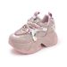 Platform Dad 2025 Spring New Breathable Versatile Casual Shoes For Petite Women With Hidden Height Increase_vogvips.com